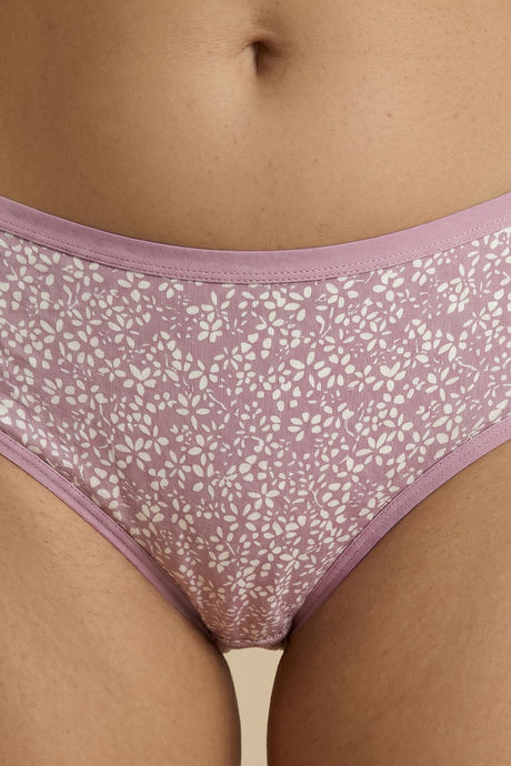 Zivame Regular Rise Full Coverage Hipster Panty (Pack of 3) - Multicolor — image 5